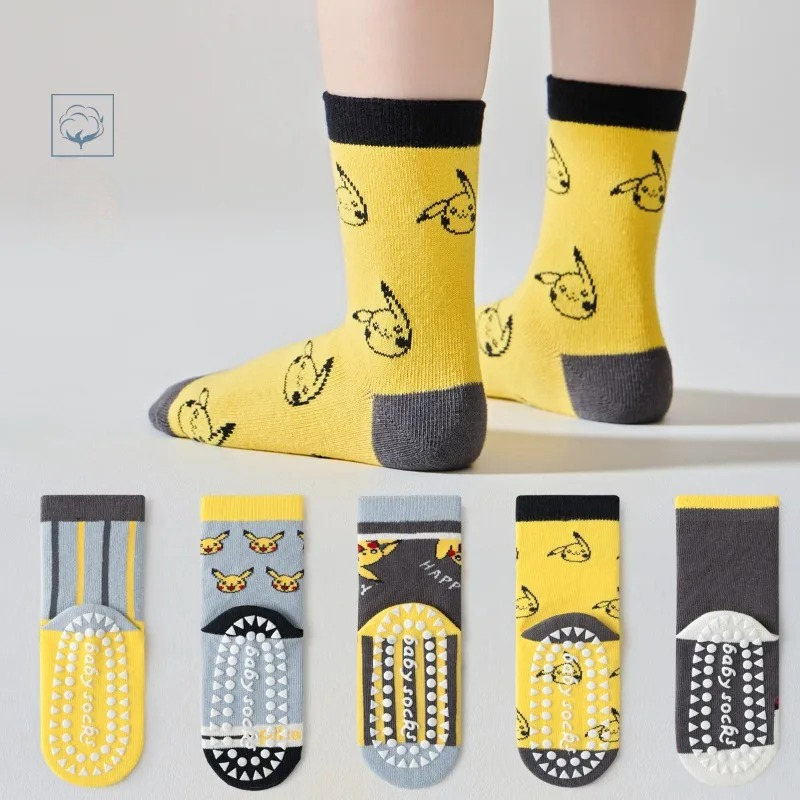 Baby Clothing 1 Year Old - 5 Çift Anime Bebek Çocuk Çorabı
